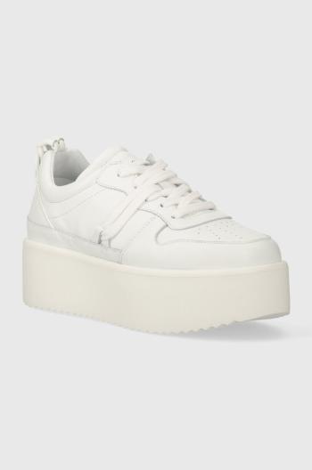 Kožené sneakers boty Inuikii Colette Low bílá barva, 30102-800