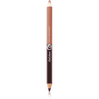 Oriflame OnColour oboustranná tužka na oči odstín Plum & Copper 1,5 g