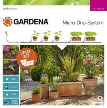 GARDENA Systém Micro-Drip základní sada pro rostliny v květináčích M 13 mm (1/2") Ø Délka hadice: 25 m 13001-20