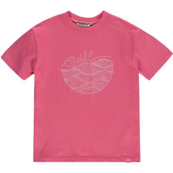 O'Neill LG HARPER T-SHIRT Dívčí tričko, růžová, velikost 128