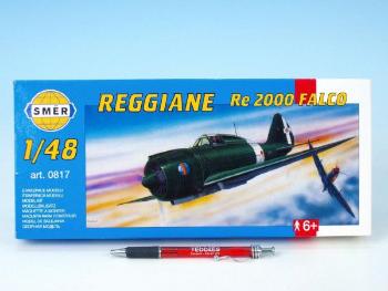 Reggiane Falco RE 2000 Model 1:16,1x22cm v krabici 31x13,5x3,5cm