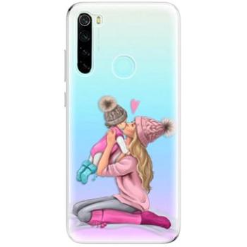 iSaprio Kissing Mom - Blond and Girl pro Xiaomi Redmi Note 8 (kmblogirl-TPU2-RmiN8)