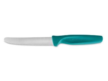 Wüsthof Univerzální nůž 10cm vroubkované ostří, modro-zelený