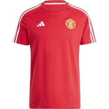 adidas MANCHESTER UNITED FC DNA TEE Pánské triko, červená, velikost