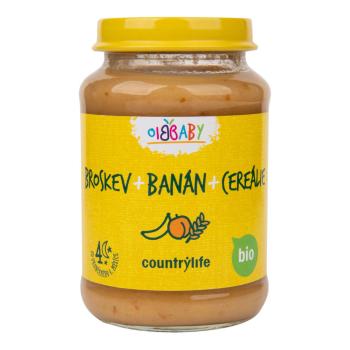 Country Life Dětský broskev banán cereálie BIO 190 g
