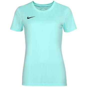 Nike DRI-FIT PARK 7 Dámské tréninkové tričko, tyrkysová, velikost L