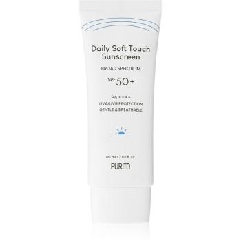 Purito Daily Soft Touch Sunscreen lehký ochranný krém na obličej SPF 50+ 60 ml