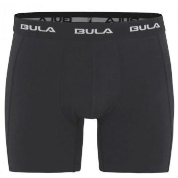 Bula SOLID BOXER Pánské boxerky, černá, velikost XL