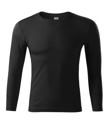 MALFINI Tričko s dlouhým rukávem Progress LS - Černá | L