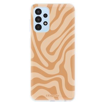 Odolné silikonové pouzdro iSaprio - Zebra Orange - Samsung Galaxy A13