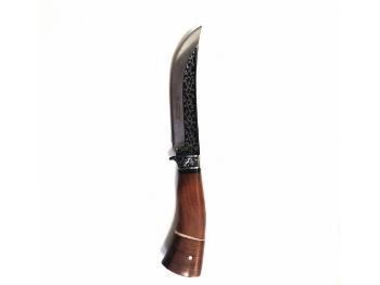 Turistický nůž se zdobenou čepelí Kandar, 28,5 cm