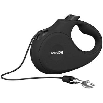 Reedog Senza Basic samonavíjecí vodítko M 20 kg / 5 m lanko / černé (8596067304967)