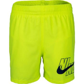 Nike LOGO SOLID LAP Chlapecké plavky, reflexní neon, velikost S