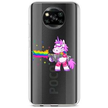 TopQ Xiaomi Poco X3 silikon Rainbow Gun 60863 (Sun-60863)