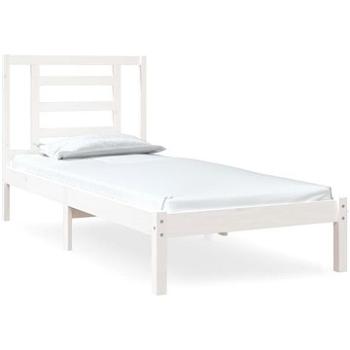 Rám postele bílý masivní dřevo 75 × 190 cm Small Single, 3104309 (3104309)