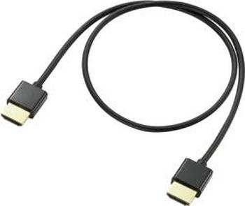 HDMI kabel SpeaKa Professional [1x HDMI zástrčka - 1x HDMI zástrčka] černá 0.50 m