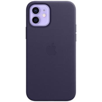 Apple iPhone 12 / 12 Pro Leather Case with MagSafe Deep Violet MJYR3ZM/A