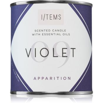 I/TEMS Essential 09 / Violet vonná svíčka 200 g