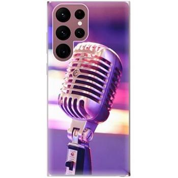 iSaprio Vintage Microphone pro Samsung Galaxy S22 Ultra 5G (vinm-TPU3-S22U-5G)