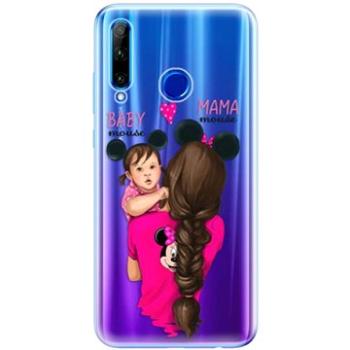iSaprio Mama Mouse Brunette and Girl pro Honor 20 Lite (mmbrugirl-TPU2_Hon20L)