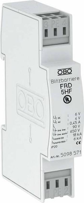 Zařízení s přepěťovou ochranou OBO Bettermann FRD 5 HF 5098571, 20 kA