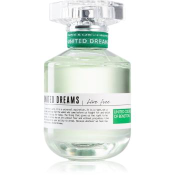 Benetton United Dreams for her Live Free toaletní voda pro ženy 80 ml