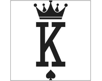 Plakát čtverec Ikea kompatibilní K as King