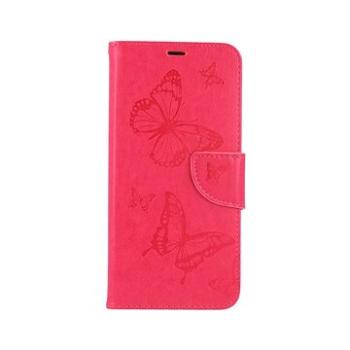 TopQ Xiaomi Poco M3 knížkové Butterfly růžové 63521 (Sun-63521)