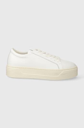 Kožené sneakers boty Copenhagen CPH209 bílá barva