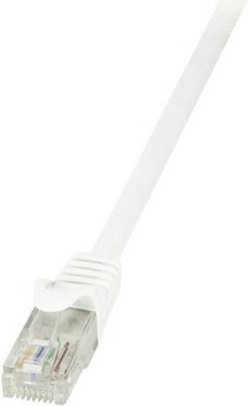 Síťový kabel RJ45 LogiLink CP2111U, CAT 6, U/UTP, 20.00 m, bílá