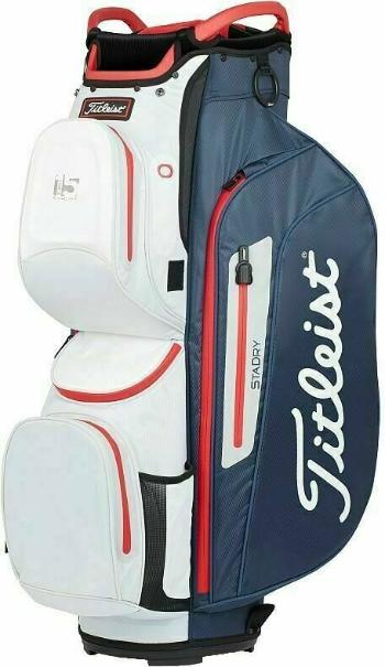 Titleist Cart 15 StaDry Navy/White/Red Cart Bag