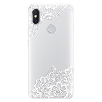 Silikonové pouzdro iSaprio - White Lace 02 - Xiaomi Redmi S2