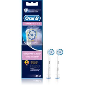 Oral B Sensitive UltraThin EB 60 náhradní hlavice pro zubní kartáček 2 ks