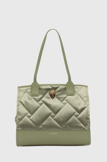 Kabelka Kurt Geiger London RECYCLED SQ SM SHOPPER zelená barva, 2733876229