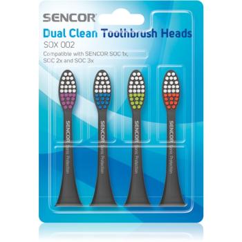 Sencor SOX 002 náhradní hlavice pro zubní kartáček 4 ks