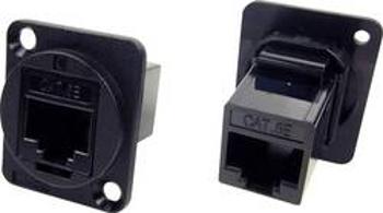 XLR adaptér UTP CAT5e RJ45 na RJ45 CAT5e adaptér, vestavný Cliff CP30220 1 ks