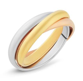 Troli Ocelový tricolor prsten KRS-247 54 mm