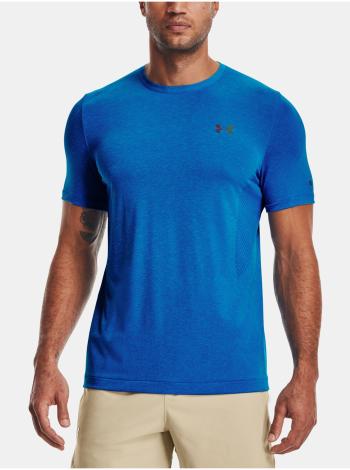 Tričko Under Armour Rush Seamless SS - modrá