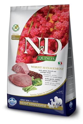 N&amp;D dog GF QUINOA weight management LAMB/BROCCOLI - 800g