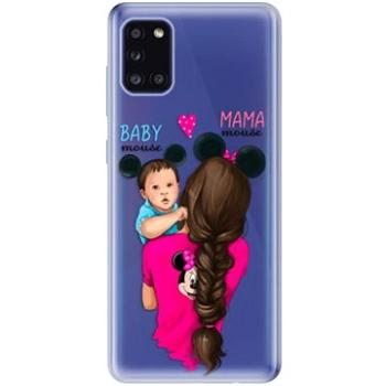 iSaprio Mama Mouse Brunette and Boy pro Samsung Galaxy A31 (mmbruboy-TPU3_A31)