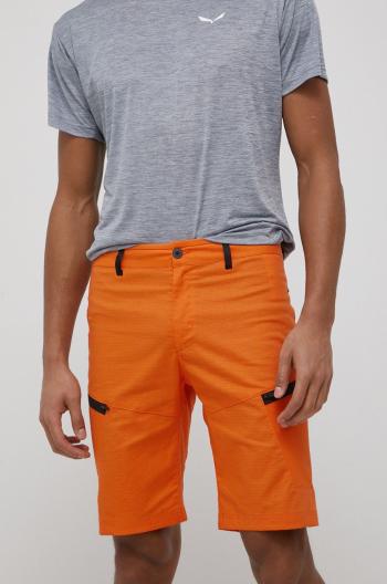 Outdoorové šortky Salewa Lavaredo pánské, oranžová barva