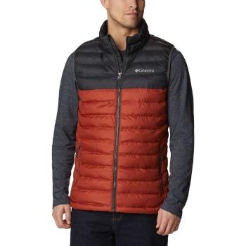 Columbia POWDER LITE VEST Pánská vesta, červená, velikost