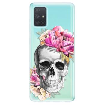 Odolné silikonové pouzdro iSaprio - Pretty Skull - Samsung Galaxy A71