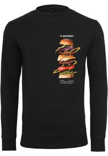 Mr. Tee A Burger Crewneck black - L