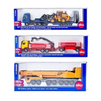 Siku Super - set 3 stavebních strojů B, 1:87 (8591864697908)