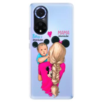 Odolné silikonové pouzdro iSaprio - Mama Mouse Blonde and Boy - Huawei Nova 9