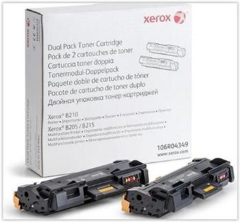 Xerox originální toner 106R04349 dualpack (černý, 2x 3000str.) pro B210/B205/B215, 106R04349