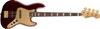 Fender Squier 40th Ann. Jazz Bass® GE LRL Ruby Red Metallic