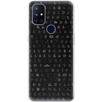 iSaprio Ampersand 01 pro OnePlus Nord N10 5G (amp01-TPU3-OPn10)
