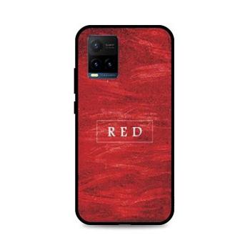 TopQ Kryt LUXURY Vivo Y33s pevný Red 69393 (Sun-69393)